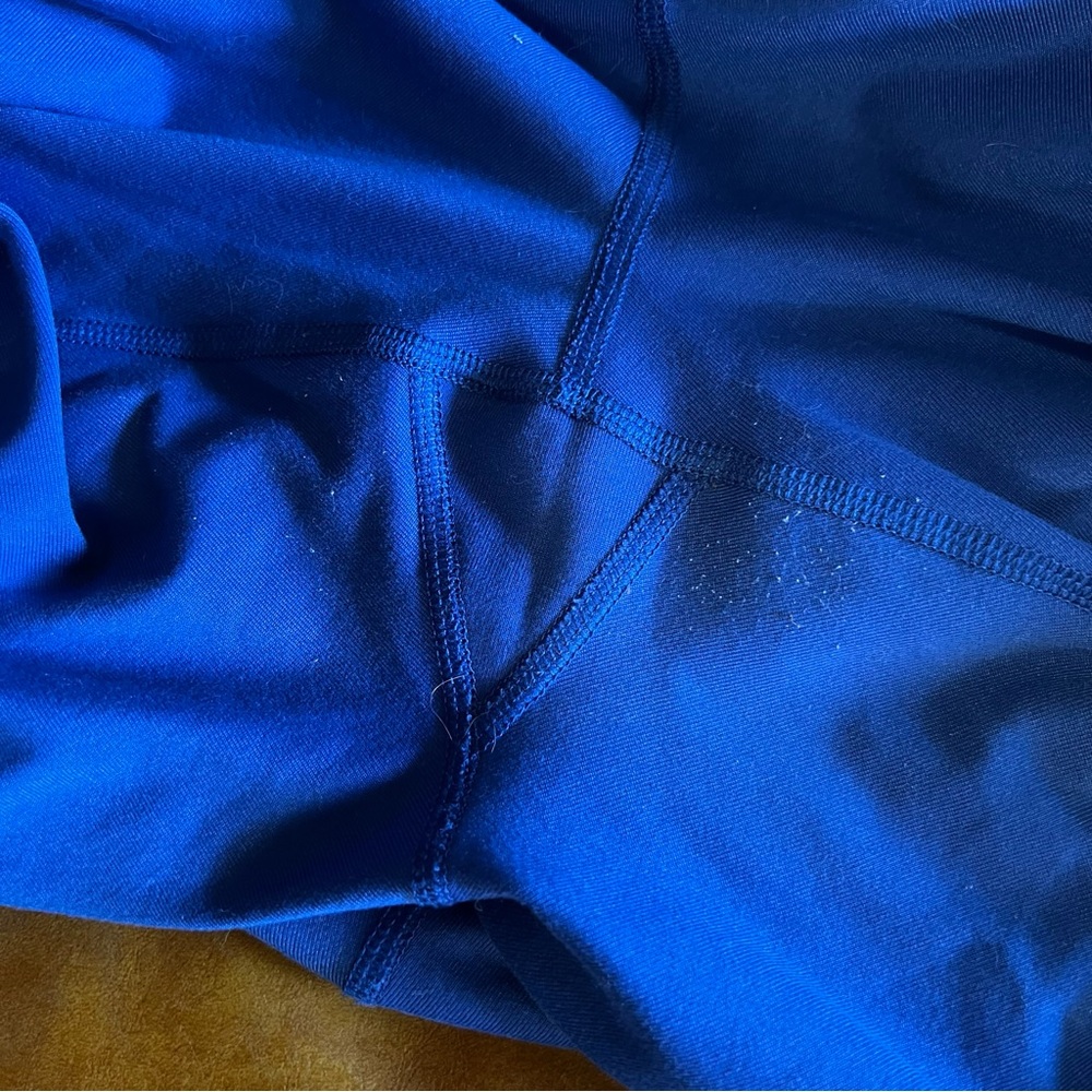 Old Navy Active Blue Go-Dry Elevate High-Waisted Crop Leggings - Picture 9 of 11